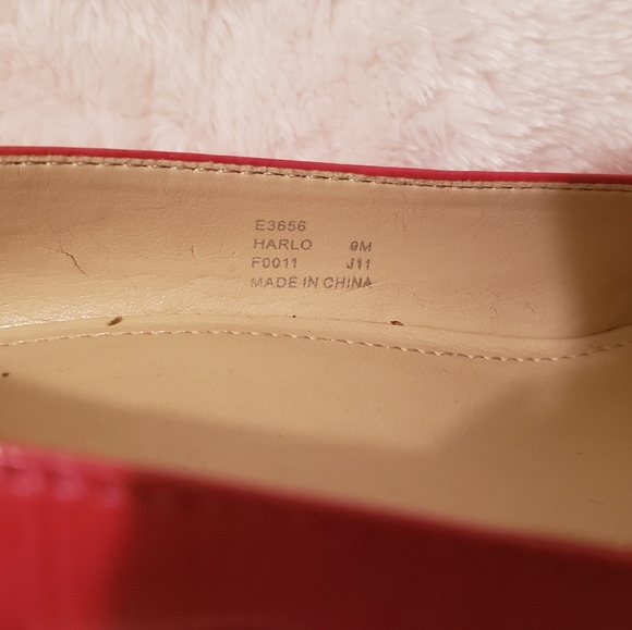 Orange patent espadrilles - Picture 3 of 5